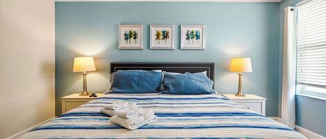 6 habitaciones, tabla de planchar con plancha, cuna de viaje y wifi