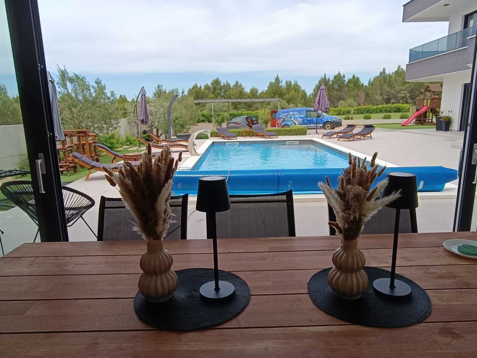 Piscine chauffée