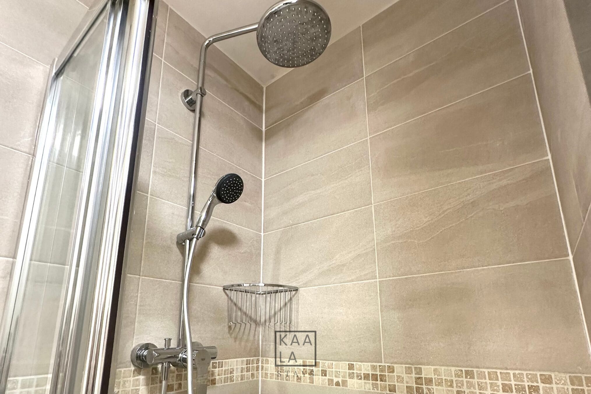 Hair dryer, towels, toilet paper