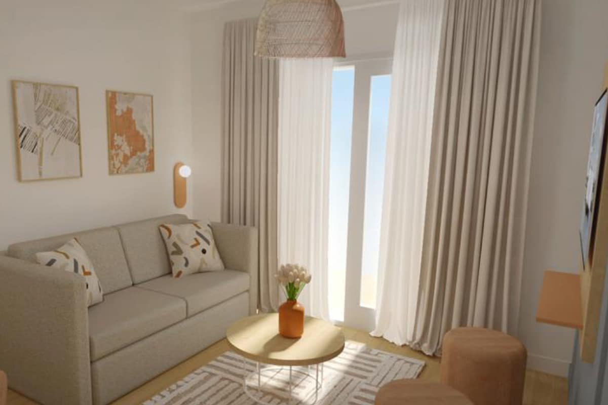 1 BEDROOM APARTMENT FOR 4 PEOPLE