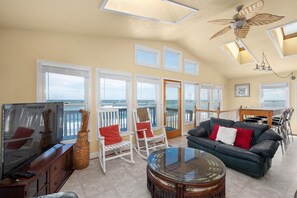 TV - OCS1 - Ocean-Front Rental Home with Gorgeous, Panoramic, Water-Front Views (Nags Head)