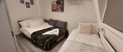 Appartement | 2 slaapkamers, een strijkplank/strijkijzer, gratis wifi, beddengoed