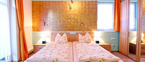 Comfort-Doppelzimmer (A1) | 1 Schlafzimmer, individuell dekoriert, individuell eingerichtet