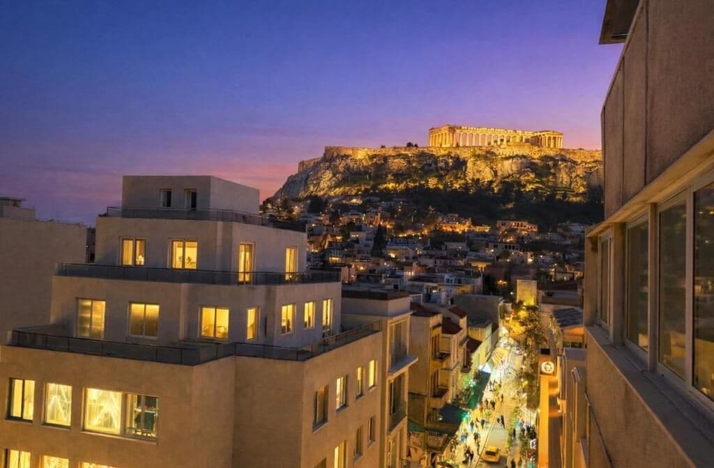 Athenian Luxe Superior Suite with Acropolis & Lycabettus view