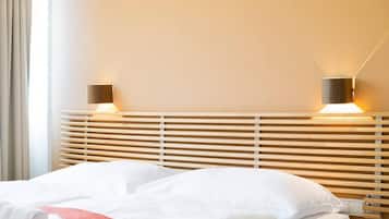 1 slaapkamer, een bureau, wifi, beddengoed