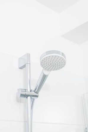 Hair dryer, towels