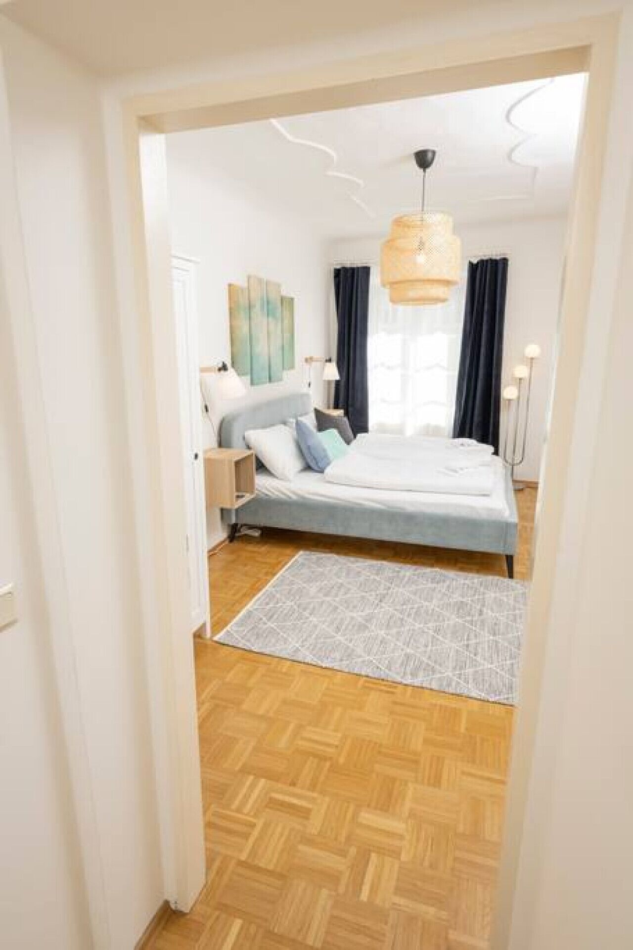 2 slaapkamers, een bureau, wifi