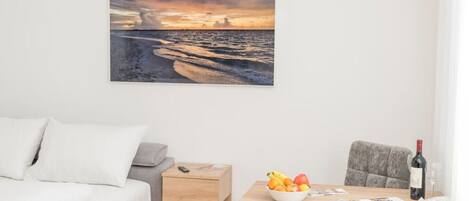 1 soverom, skrivebord, strykejern/-brett og wi-fi