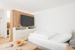 1 غرفة نوم ومكتب ومكواة/لوح كي وواي فاي