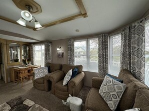 Ferienhütte | Wohnbereich