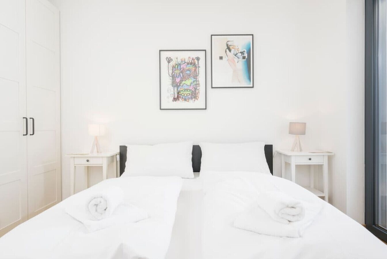 1 Schlafzimmer, Schreibtisch, Bügeleisen/Bügelbrett, WLAN