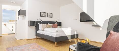 1 soveværelse, skrivebord, strygejern/strygebræt, Wi-Fi