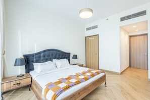 Leilighet – comfort | 1 soverom, individuelt dekorert, strykejern/-brett og wi-fi (inkludert)