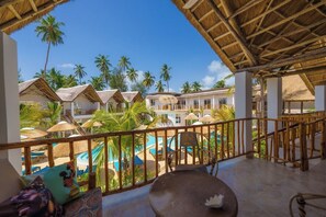 Double Room, Garden View | Terrace/patio - Olzadia Boutique Hotel (Michamvi)