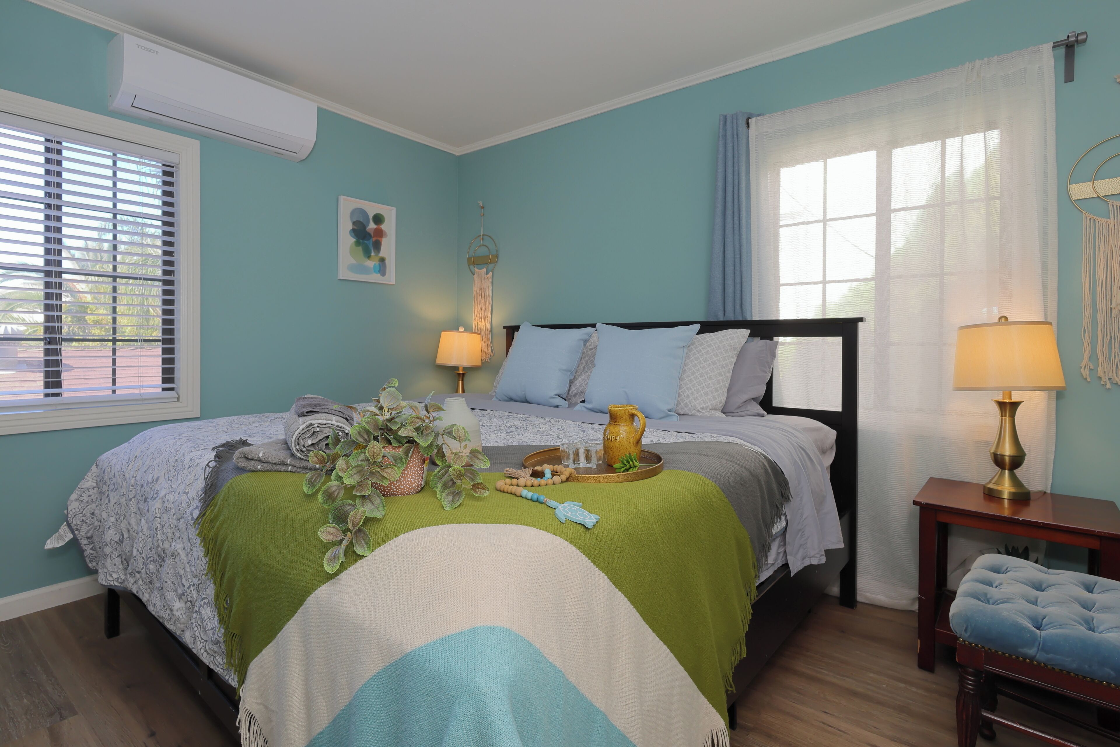 2 bedrooms, iron/ironing board, free WiFi, bed sheets