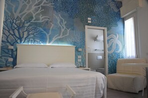 1 bedroom, iron/ironing board, free WiFi, bed sheets - Shell: Double room with kitchenette (Bellaria-Igea Marina)