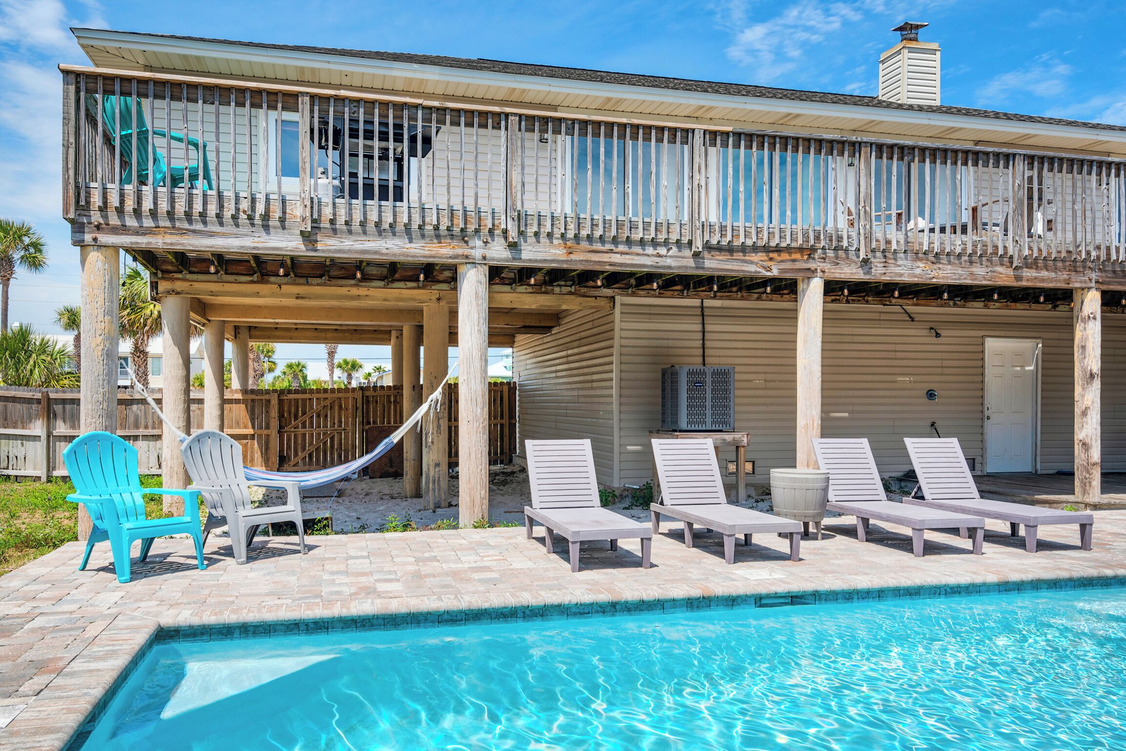 Piscine chauffée