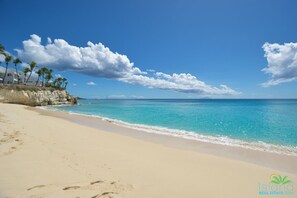 On the beach