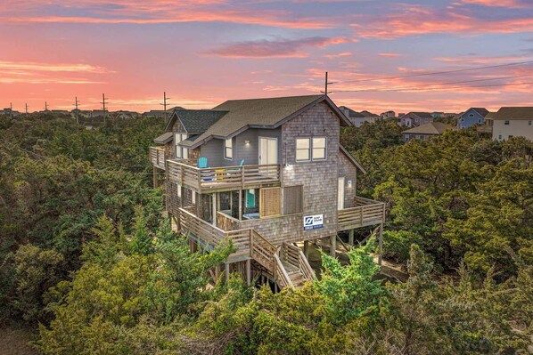 Exterior - Oceanside Home with Soothing Hot Tub, Foosball, and Beach Access Nearby (Avon)