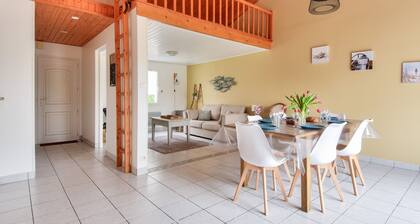 L'épine - Vue jardin - 3 Chambres - 900m plage