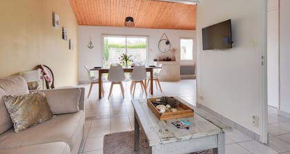 L'épine - Vue jardin - 3 Chambres - 900m plage