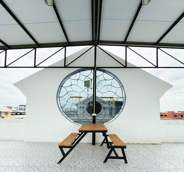 Terrace/patio - OYO 75465 Lucky Hoste (Bangkok)