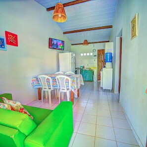 Tradisjonelt hus, terrasse | Oppholdsområde