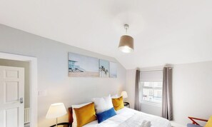 Desk, iron/ironing board, travel crib, WiFi