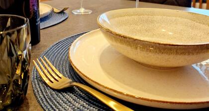 Designer-furnished Studio Apartment for a single person or a couple.