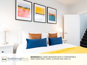 4 عدّة غرف نوم ومكتب ومكواة/لوح كي وواي فاي