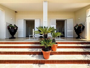 Terrace/patio - Villa Nauna - Villa house with panoramic terrace facing the sea (Nardò)