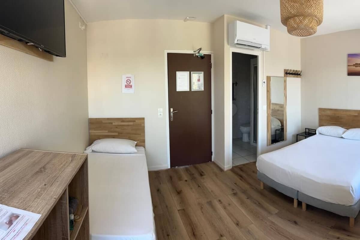 Classic Quadruple Room | 18 bedrooms, premium bedding, desk, laptop workspace