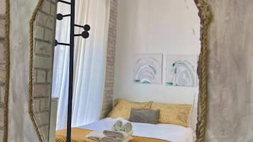 1 soverom, strykejern/-brett, wi-fi og sengetøy