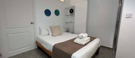 1 soveværelse, strygejern/strygebræt, Wi-Fi, sengetøj