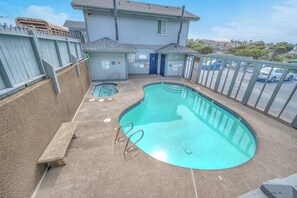 Pool - Oceanfront Condo Amazing Views, Charming Nautical Theme, Covered Deck (Newport)