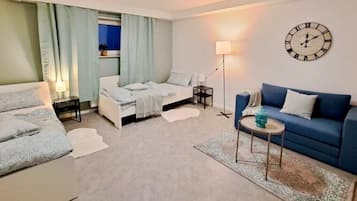 1 makuuhuone, vuodevaatteet