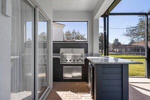 Terrace/patio - Luxury Resort Home with pool heat as an extra cost (Kissimmee)