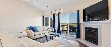 تلفزيون، مدفأة