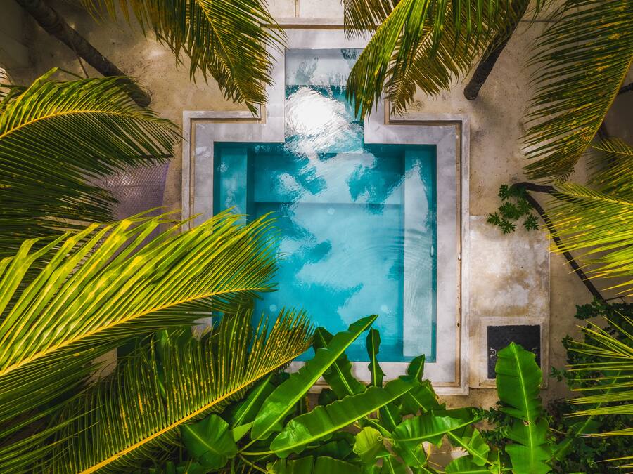 Villa, eigener Pool, Gartenblick | Eigener Pool