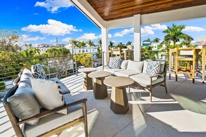 Luksushus, flere senger, havutsikt (A Las Palmas) | Overnattingsstedets uteområder