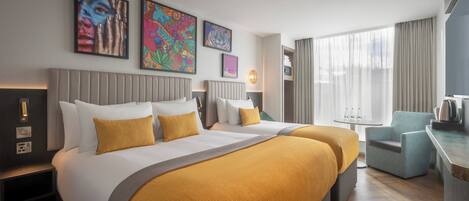 Deluxe Double & Single Room | 1 bedroom, soundproofing, iron/ironing board, bed sheets