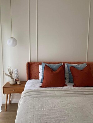 1 chambre, fer et planche Ă repasser, Wi-Fi, draps fournis