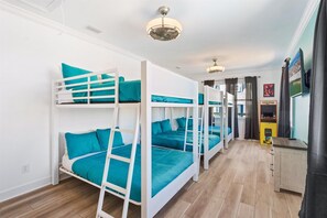 5 sovrum, internet och sängkläder
