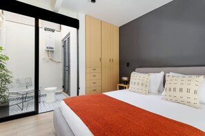 1 bedroom, iron/ironing board, travel cot, WiFi - New! Serene apartment with terrace | Casa Malva (Ciudad de México)