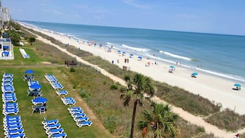 Accommodatie ligt op het strand