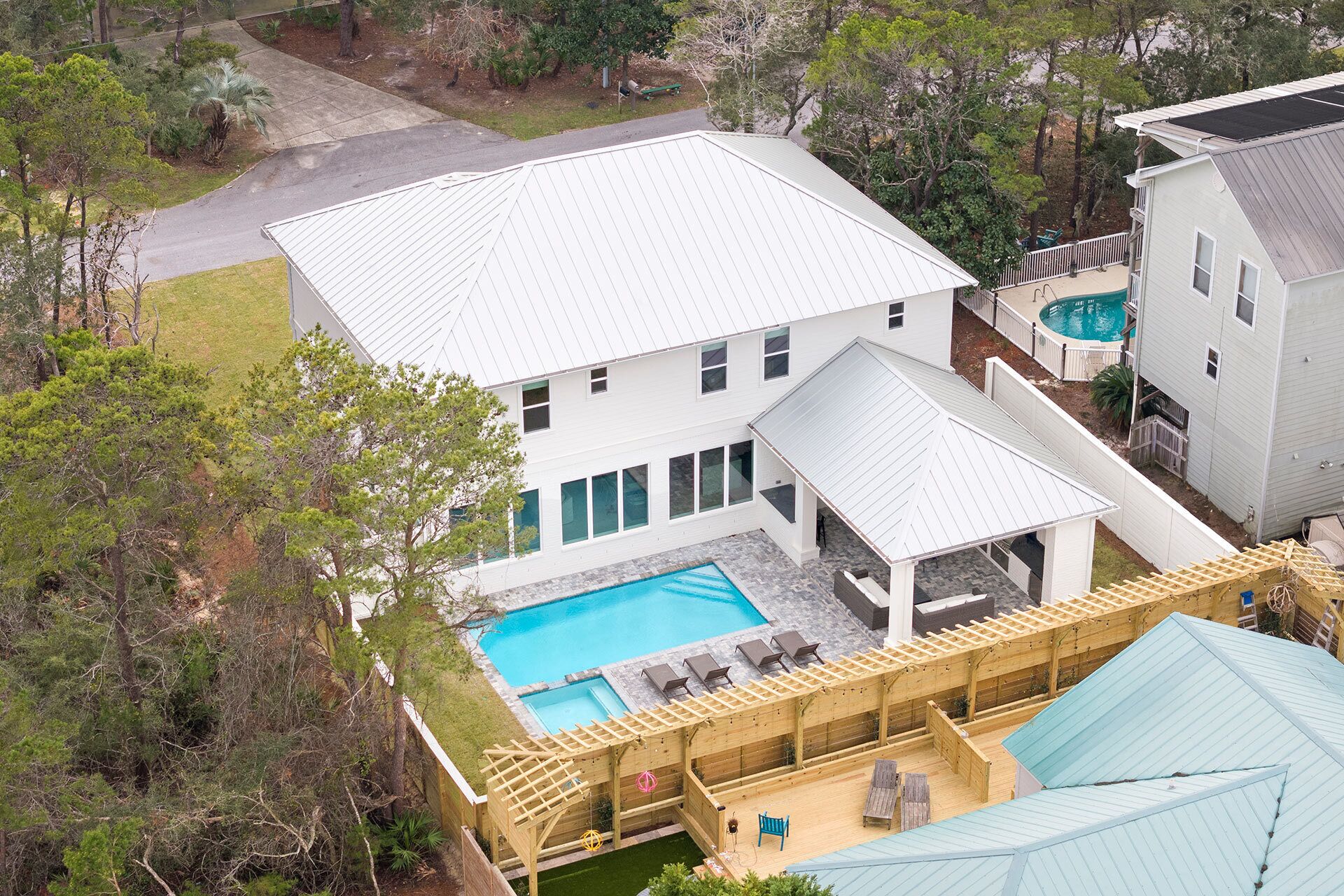 SeaStone - New 30A Vacation Home, Heated Private Pool, EV Charging Station!