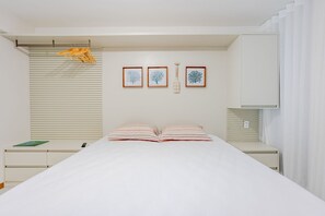 1 室のベッドルーム、アイロン / アイロン台、インターネット、ベッドシーツ