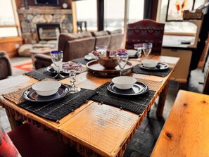 Dining - The Red Barn (EV), Barndominium on Henrys Fork (Fremont County)