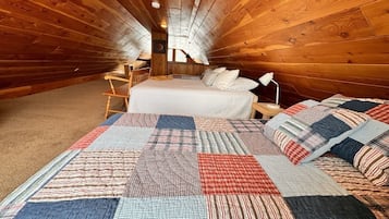 2 bedrooms, iron/ironing board, travel crib, WiFi