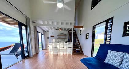 Ocean view romantic getaway chalet